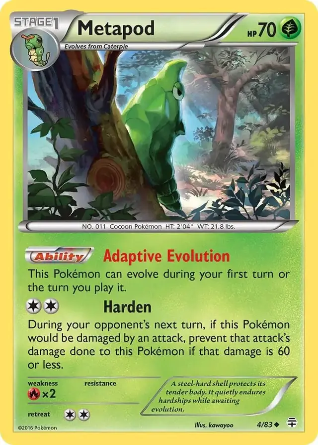 Metapod - Pokemon Generations #4