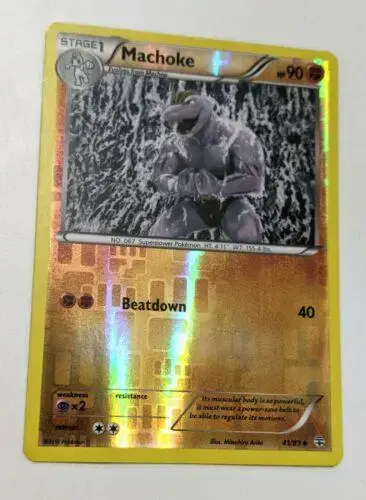 Machoke [Reverse Holo] - Pokemon Generations #41