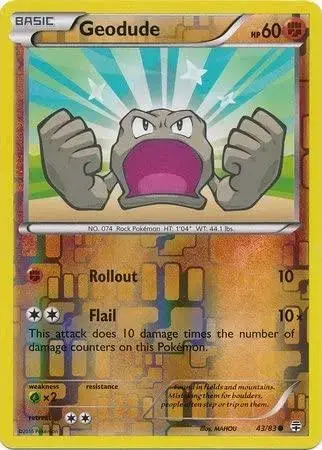 Geodude [Reverse Holo] - Pokemon Generations #43