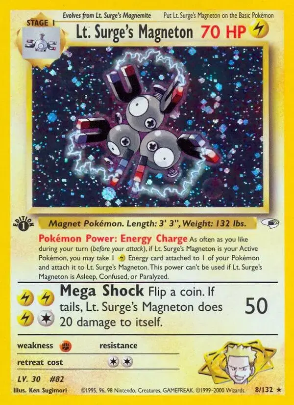 Lt. Surge's Magneton [1st Edition]