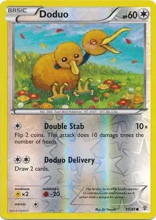 Doduo [Reverse Holo] - Pokemon Generations #55