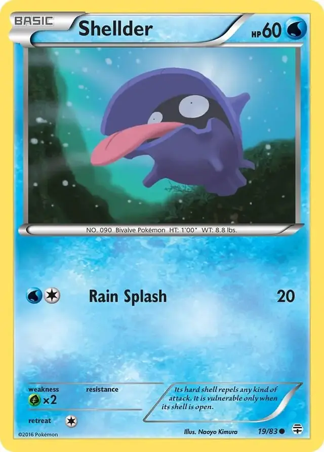 Shellder - Pokemon Generations #19