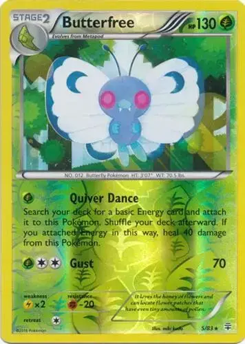 Butterfree [Reverse Holo] - Pokemon Generations #5