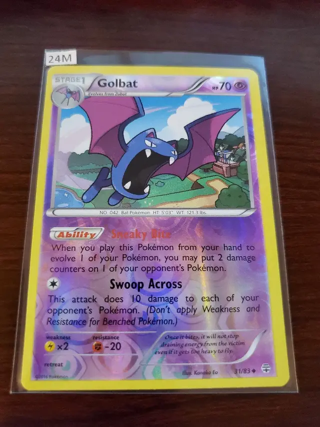 Golbat [Reverse Holo] - Pokemon Generations #31