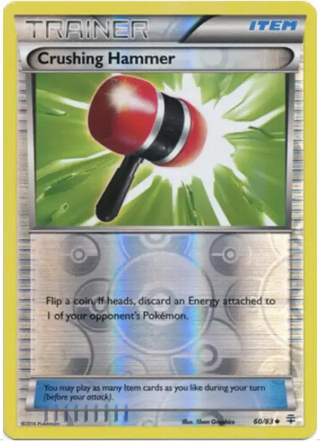 Crushing Hammer [Reverse Holo] - Pokemon Generations #60