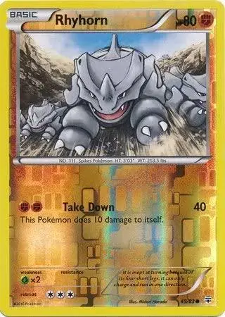 Rhyhorn [Reverse Holo]