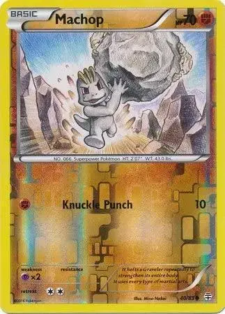Machop [Reverse Holo] - Pokemon Generations #40