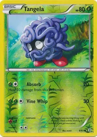 Tangela [Reverse Holo] - Pokemon Generations #8