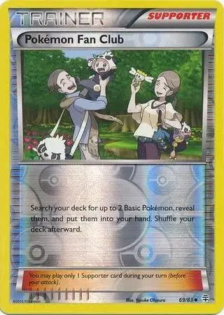 Pokemon Fan Club [Reverse Holo] - Pokemon Generations #69