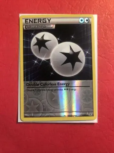 Double Colorless Energy [Reverse Holo] - Pokemon Generations #74