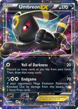 Umbreon EX #55 - Pokemon Fates Collide