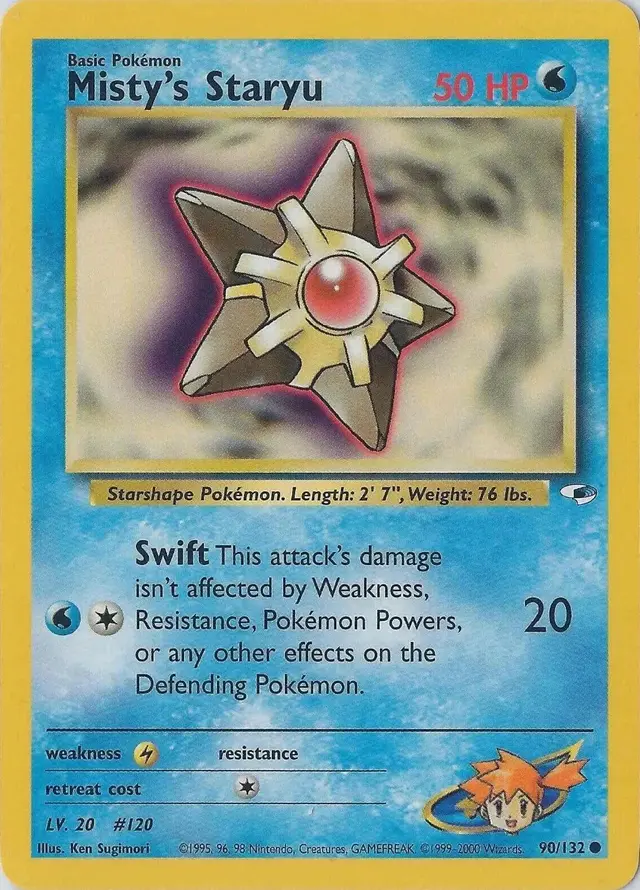 Misty's Staryu - Pokemon Gym Heroes #90