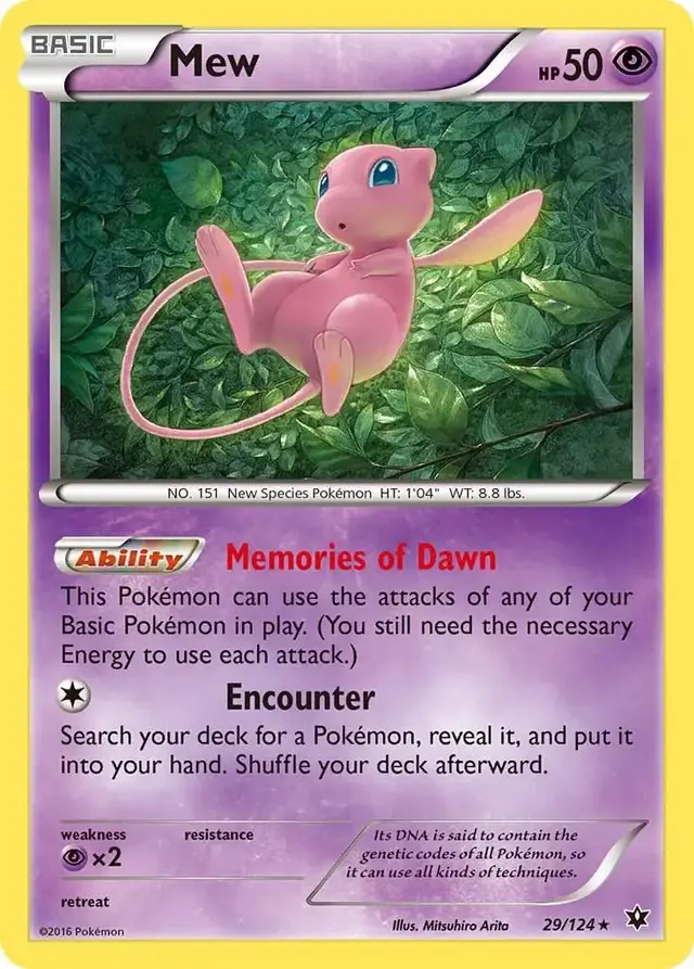 Mew - Pokemon Fates Collide #29