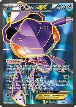Genesect EX 120 - Pokemon Fates Collide