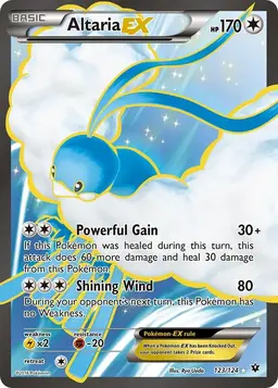 Altaria EX 123 - Pokemon Fates Collide