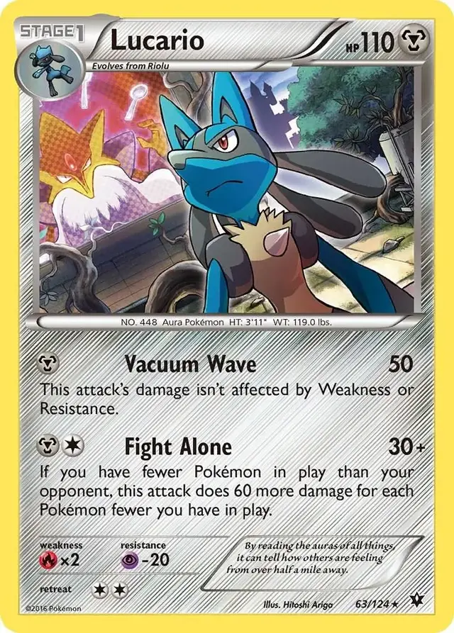 Lucario - Pokemon Fates Collide #63