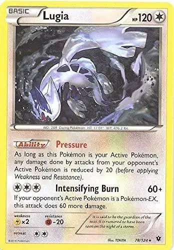 Lugia [Cracked Ice] - Pokemon Fates Collide #78
