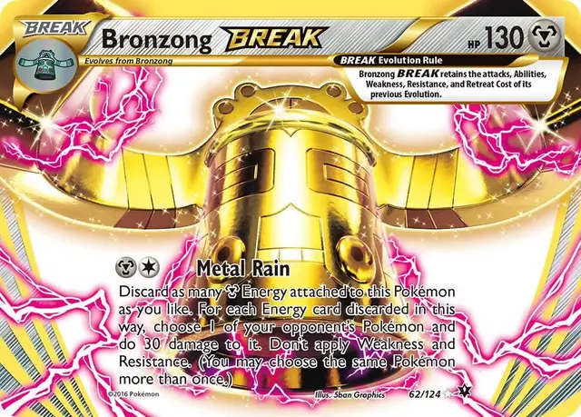 Bronzong BREAK - Pokemon Fates Collide #62