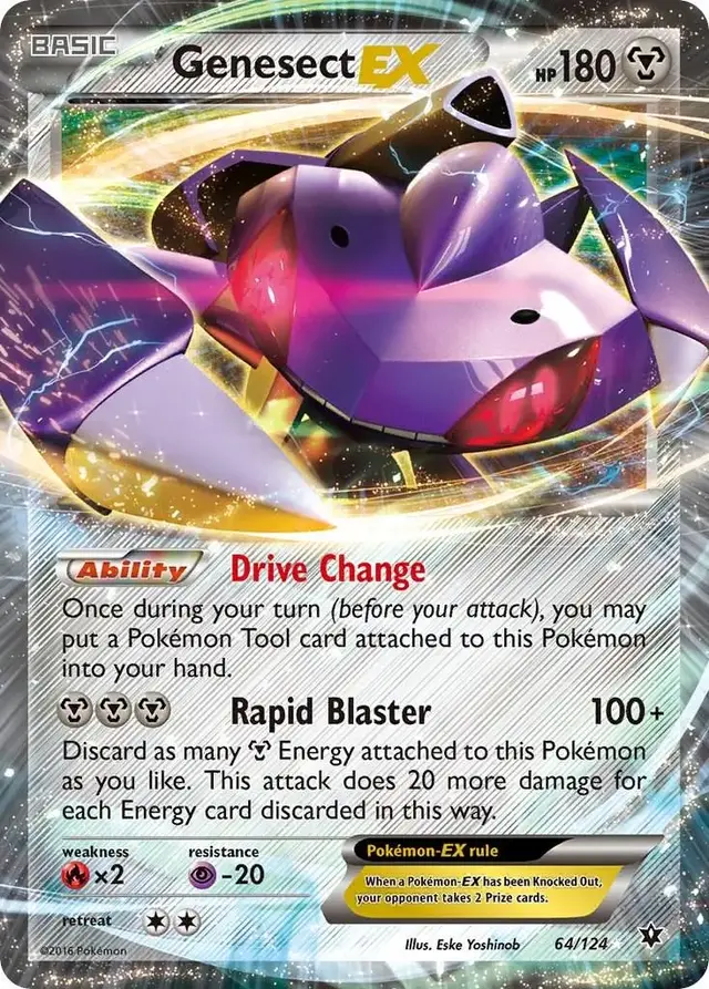 Genesect EX - Pokemon Fates Collide #64