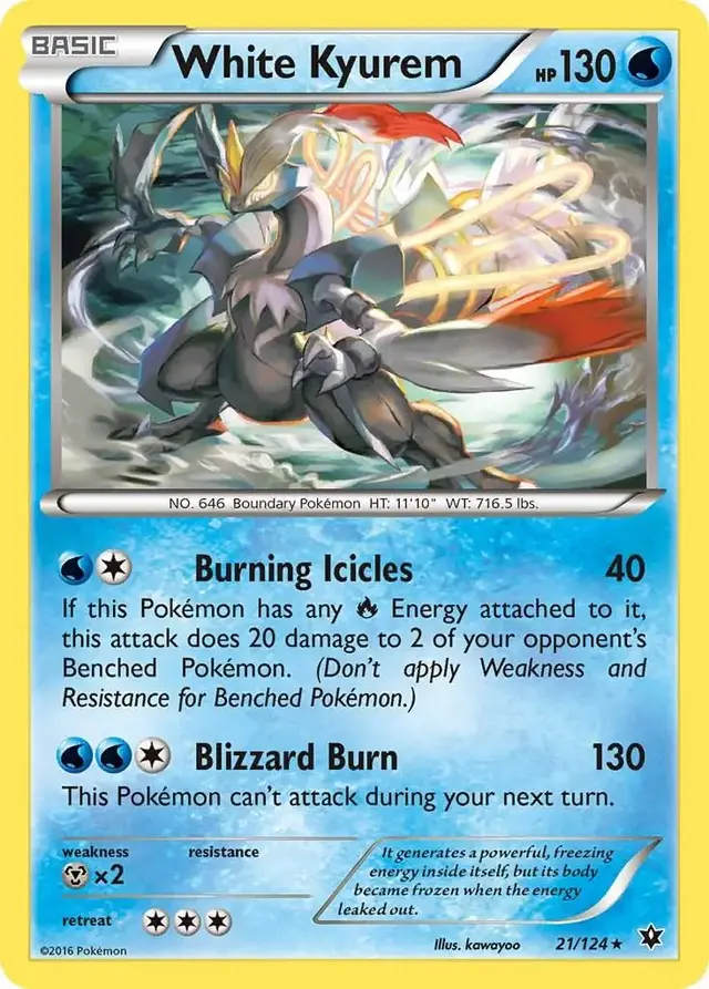 White Kyurem - Pokemon Fates Collide #21