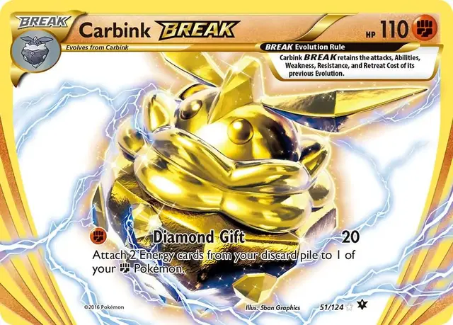 Carbink BREAK - Pokemon Fates Collide #51