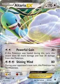 Altaria EX 83 - Pokemon Fates Collide