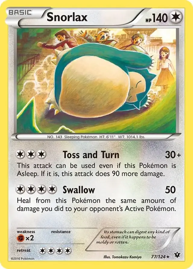 Snorlax - Pokemon Fates Collide #77