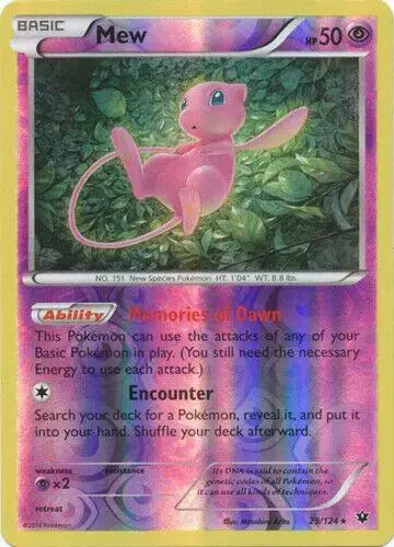 Mew [Reverse Holo] - Pokemon Fates Collide #29