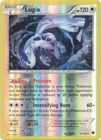 Lugia [Reverse Holo] - Pokemon Fates Collide #78