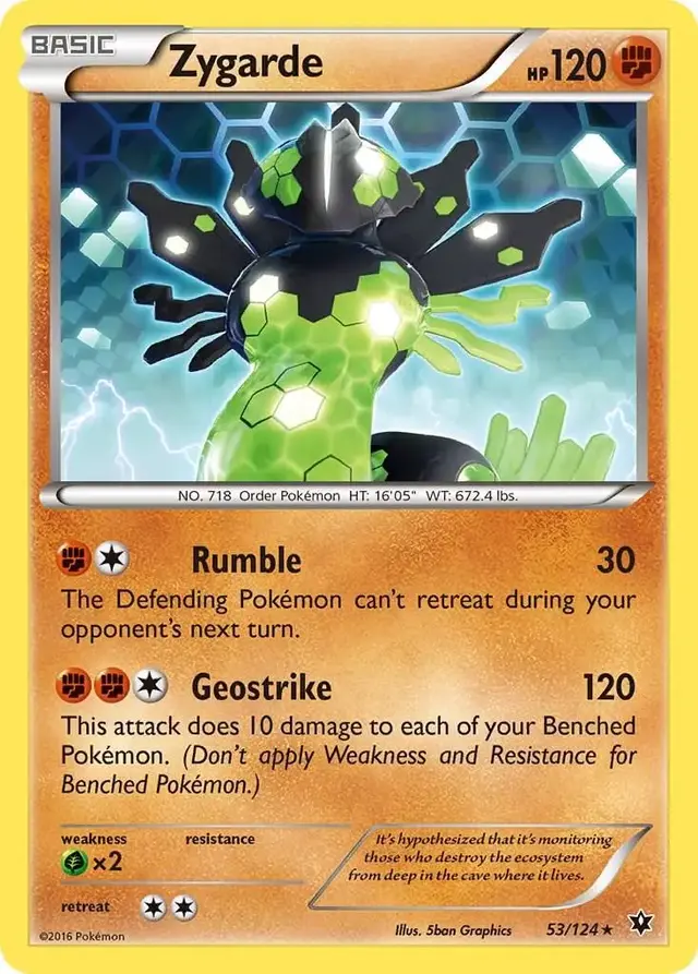 Zygarde - Pokemon Fates Collide #53