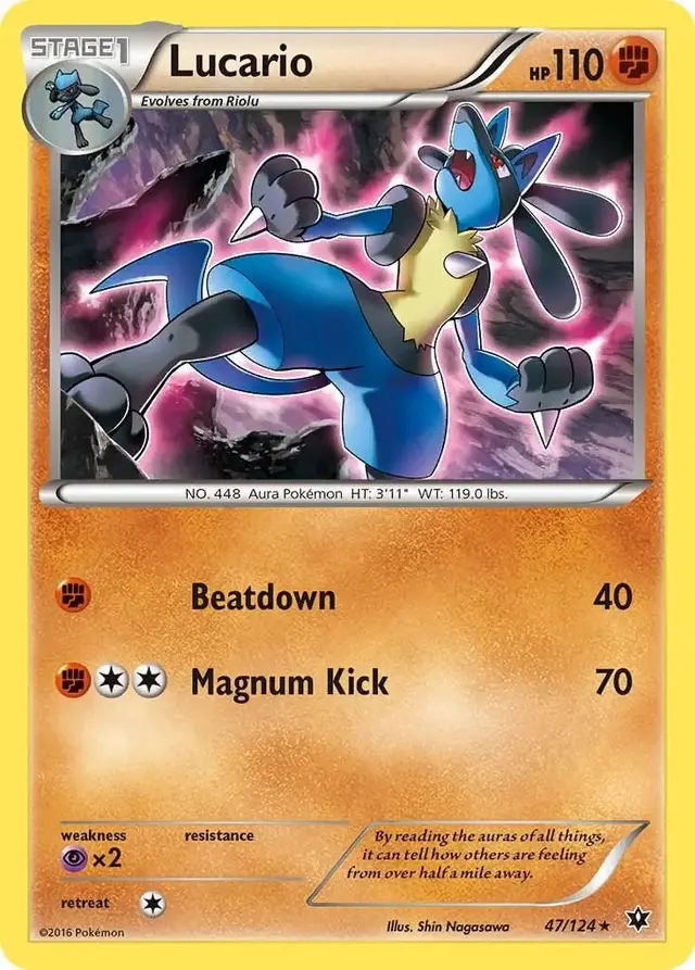 Lucario - Pokemon Fates Collide #47