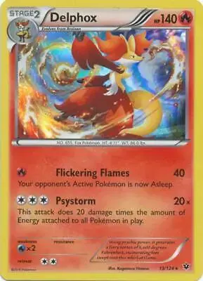 Delphox [Holo] - Pokemon Fates Collide #13