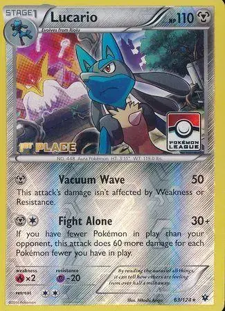 Lucario [1st Place Pokemon League]
