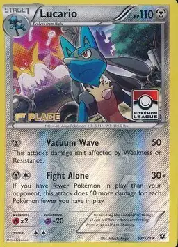 Lucario [1st Place Pokemon League] - Pokemon Fates Collide