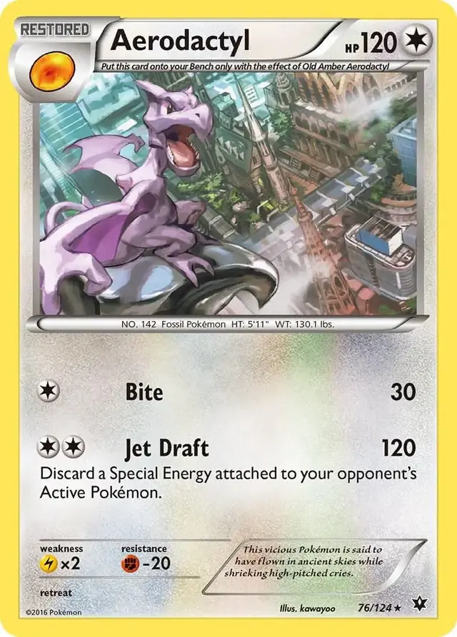 Aerodactyl - Pokemon Fates Collide #76