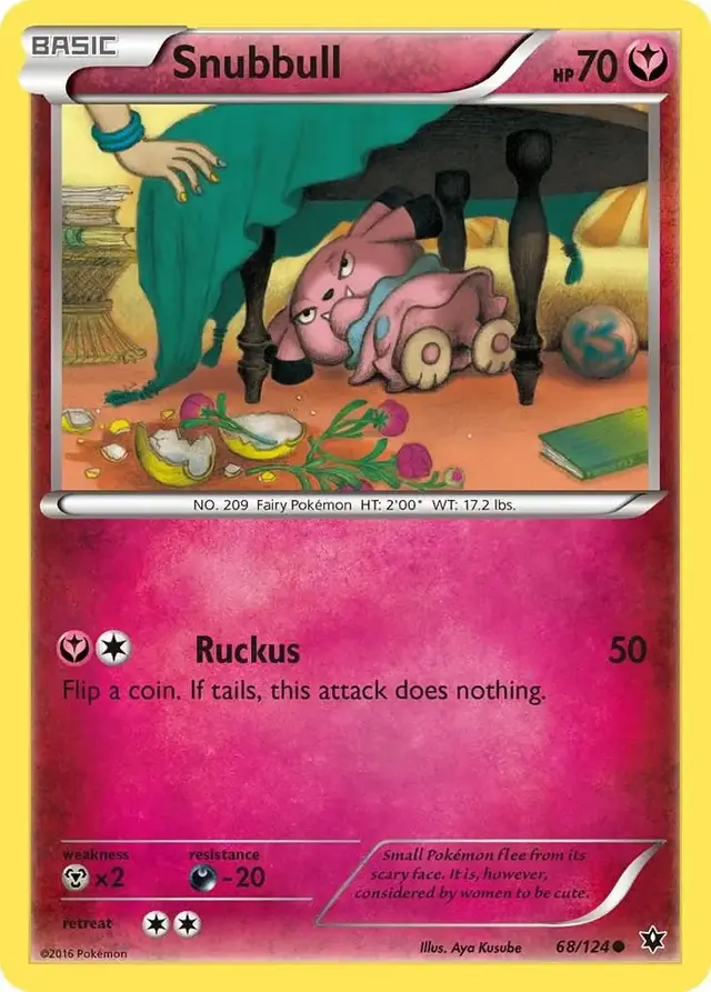 Snubbull - Pokemon Fates Collide #68