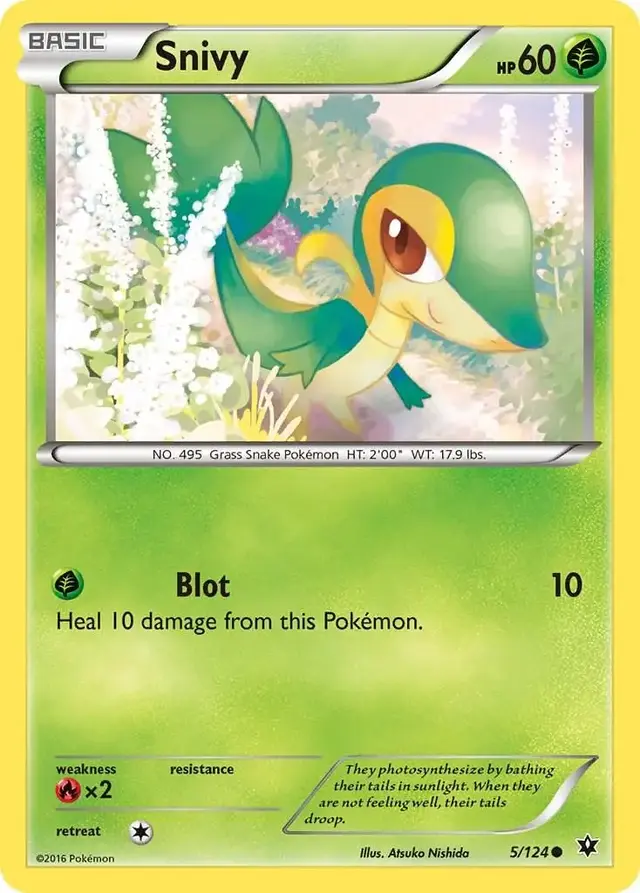 Snivy - Pokemon Fates Collide #5