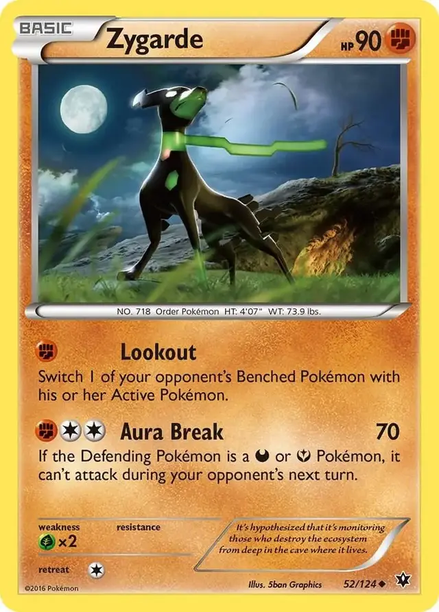 Zygarde - Pokemon Fates Collide #52