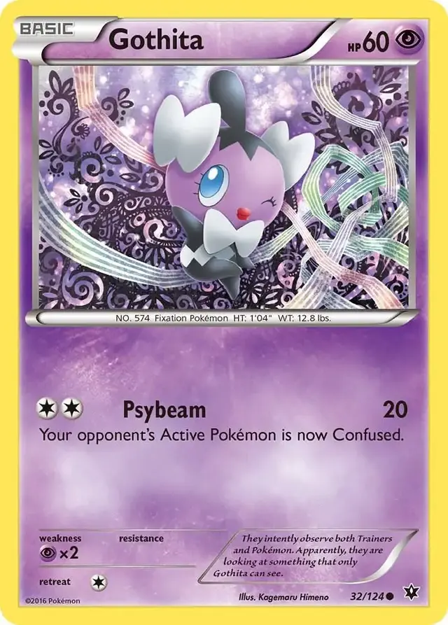 Gothita - Pokemon Fates Collide #32