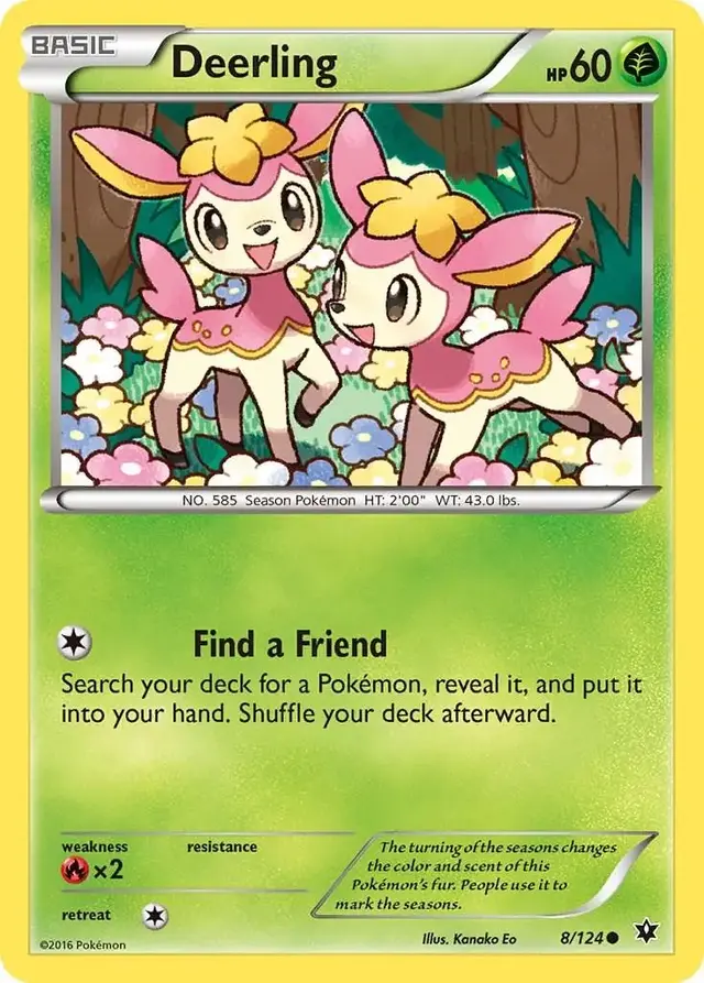 Deerling - Pokemon Fates Collide #8