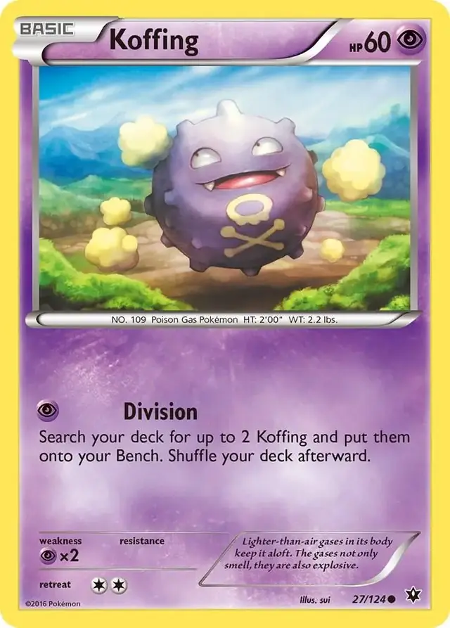 Koffing - Pokemon Fates Collide #27