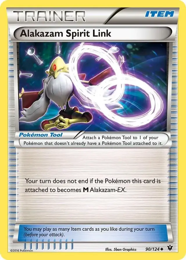 Alakazam Spirit Link - Pokemon Fates Collide #90