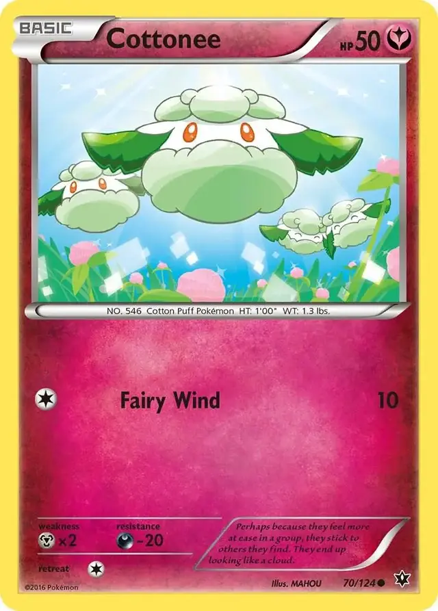 Cottonee - Pokemon Fates Collide #70