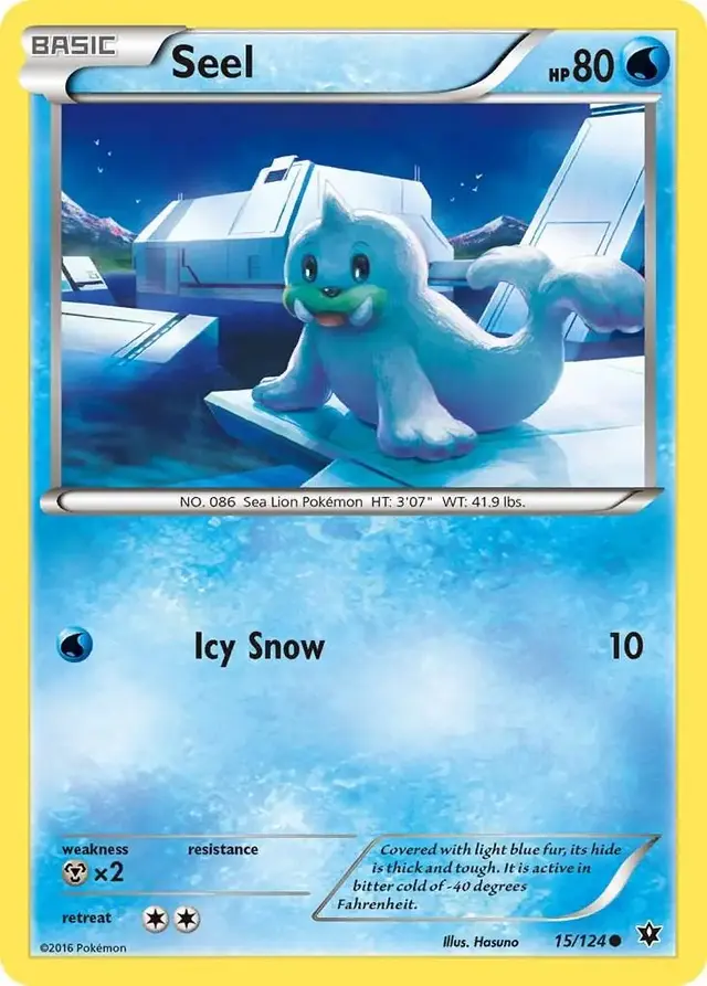 Seel - Pokemon Fates Collide #15
