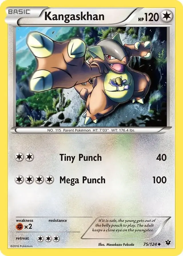 Kangaskhan - Pokemon Fates Collide #75