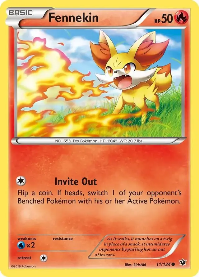 Fennekin - Pokemon Fates Collide #11