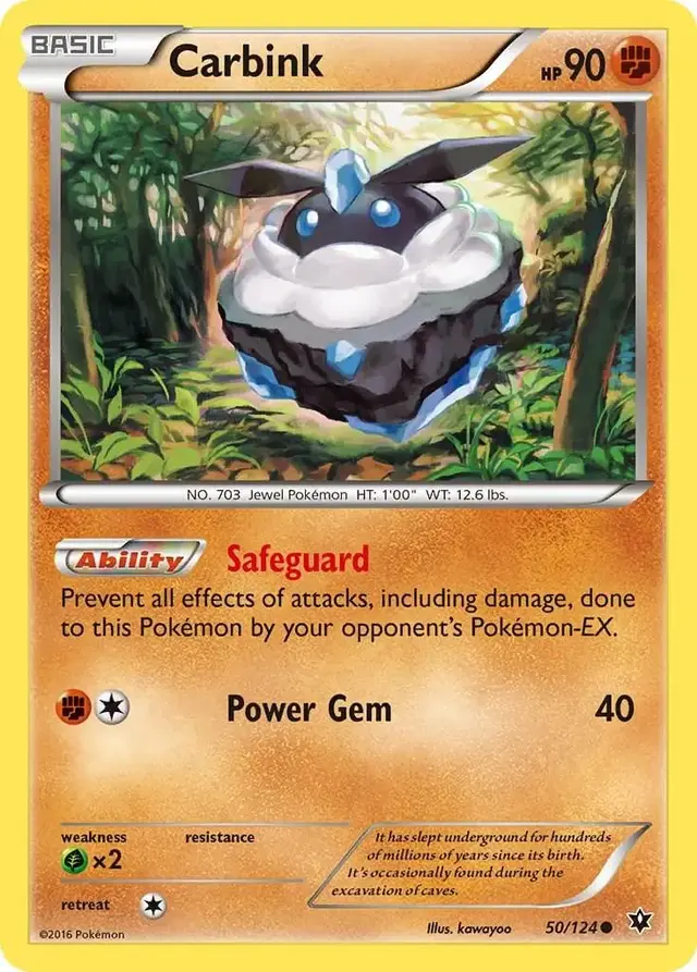Carbink - Pokemon Fates Collide #50