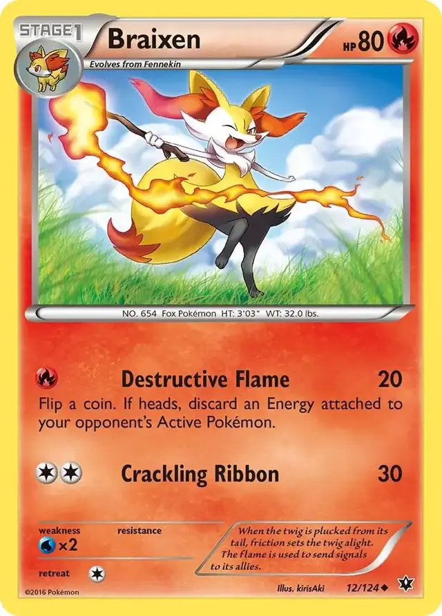 Braixen - Pokemon Fates Collide #12