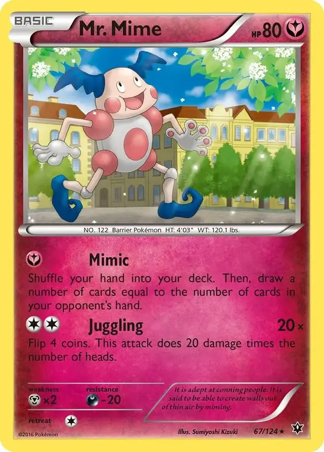 Mr. Mime - Pokemon Fates Collide #67