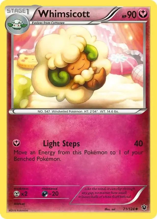 Whimsicott - Pokemon Fates Collide #71